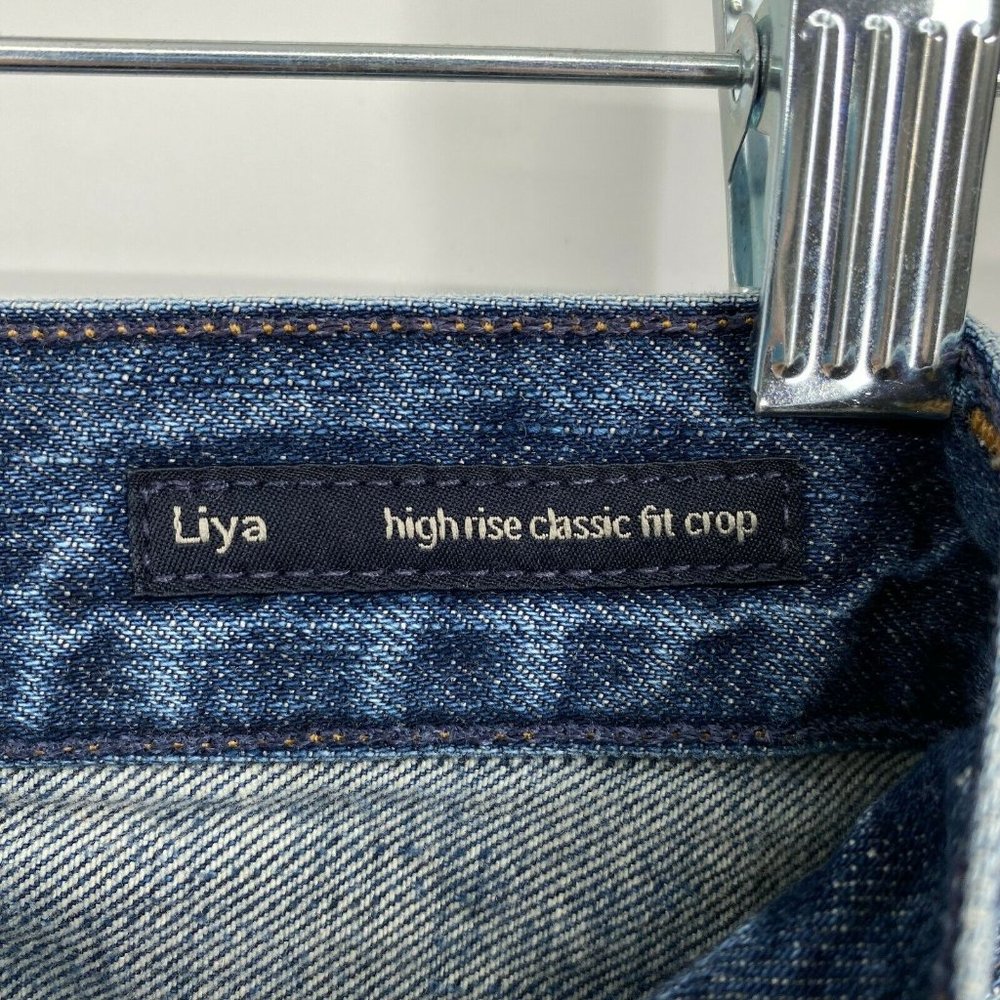 Citizens of Humanity Liya Classic Fit Jeans Size 24 High Rise Cotton Denim Blue - Picture 5 of 12
